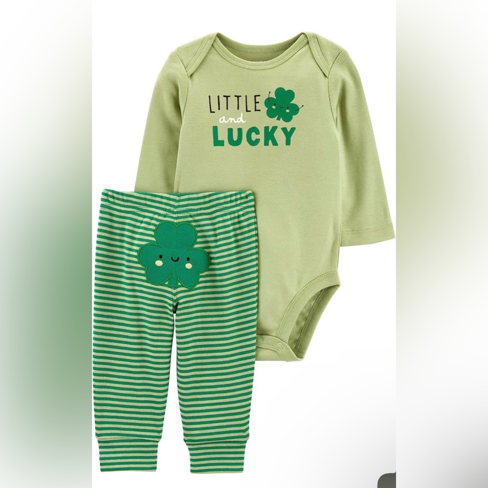 Carter's Baby Boys' 2-Piece St Patrick’s Day Set